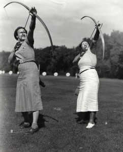 Old photo of Archers in 1937