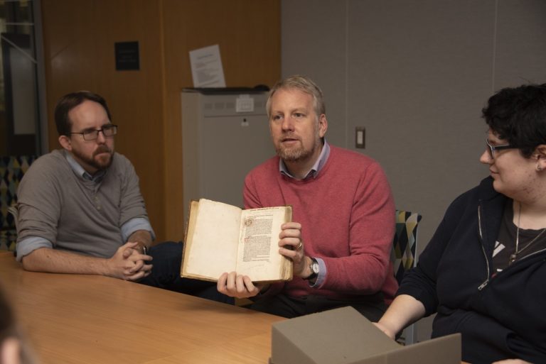 History of the Book seminar featured in Inside MSU